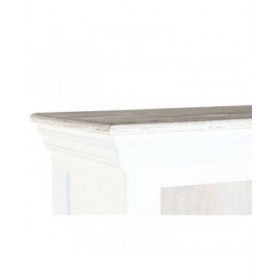 Scaffale Home ESPRIT Bianco Legno di mango 90 x 40 x 180 cm