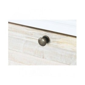 Cassettiera Home ESPRIT Bianco Naturale 150 x 40 x 100 cm