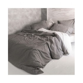 Copripiumino HappyFriday Basic Oxford Grigio 140 x 200 cm