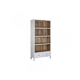 Scaffale Home ESPRIT Bianco Legno di mango 100 x 40 x 198 cm