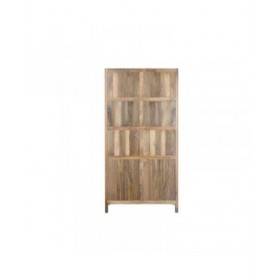 Scaffale Home ESPRIT Bianco Legno di mango 100 x 40 x 198 cm