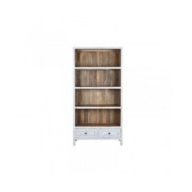 Scaffale Home ESPRIT Bianco Legno di mango 100 x 40 x 198 cm
