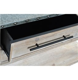 Statua Decorativa DKD Home Decor Mr & Mrs Argentato Alluminio (51 x 7,5 x 28 cm)