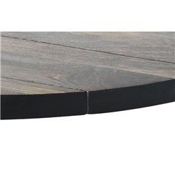 Statua Decorativa DKD Home Decor 62 x 8,3 x 53,3 cm Azzurro Dorato Bianco Cerchi