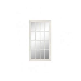 Specchio da parete Home ESPRIT Bianco Finestra 68 x 4 x 128 cm