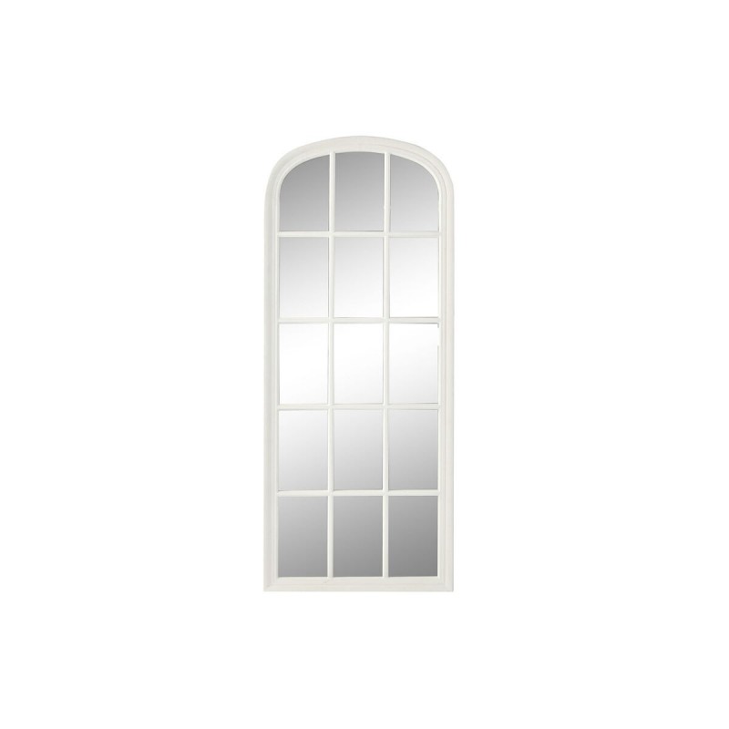 Specchio da parete Home ESPRIT Bianco Finestra 70,5 x 4 x 170,5 cm