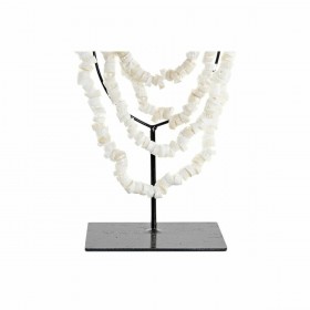 Statua Decorativa DKD Home Decor Collana Ferro Conchiglie (21 x 10 x 62 cm)