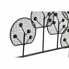 Decorazione da Parete DKD Home Decor Nero Dorato Loft 105 x 6 x 56 cm