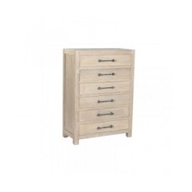 Cassettiera Home ESPRIT Naturale Romantico 88 x 40 x 122 cm