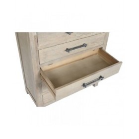 Cassettiera Home ESPRIT Naturale Romantico 88 x 40 x 122 cm