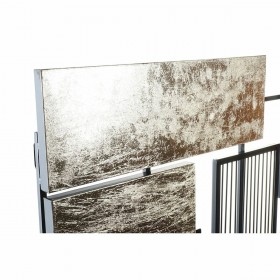 Decorazione da Parete DKD Home Decor 89 x 4,5 x 97 cm Astratto Nero Dorato Moderno