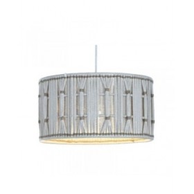 Lampadario Home ESPRIT Juta 50 W 39 x 39 x 25 cm