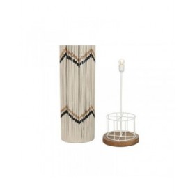 Lampada da Terra Home ESPRIT Beige Bicolore 50 W 220 V 25 x 25 x 125 cm