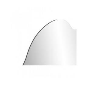 Specchio da parete Home ESPRIT Argentato Nuvole 60 x 2 x 40 cm