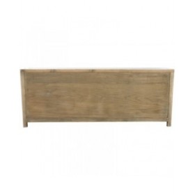 Credenza Home ESPRIT Bianco Legno di olmo 220 x 42 x 85 cm