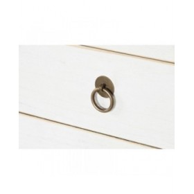 Credenza Home ESPRIT Bianco Legno di olmo 220 x 42 x 85 cm