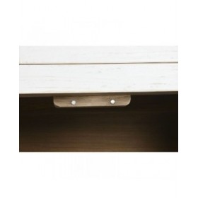 Credenza Home ESPRIT Bianco Legno di olmo 220 x 42 x 85 cm