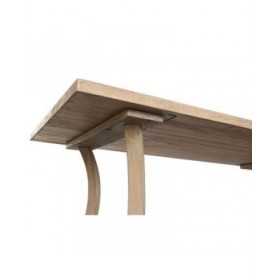 Tavolo da Pranzo Home ESPRIT Naturale Legno di olmo 240 x 100 x 76 cm