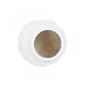 Vaso Home ESPRIT Bianco Magnesio Moderno 43 x 43 x 80 cm