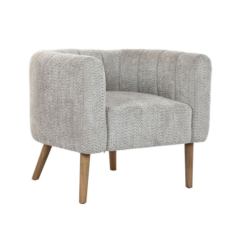Poltrona Home ESPRIT Grigio 79 x 72 x 67 cm