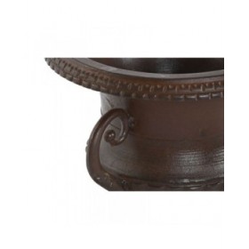 Vaso Home ESPRIT Marrone Ferro 41 x 41 x 36 cm