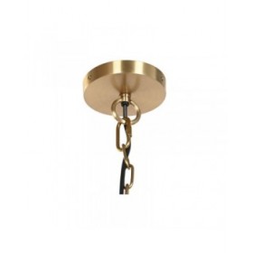 Lampadario Home ESPRIT Beige Dorato Ottone 25 W 113 x 113 x 132 cm
