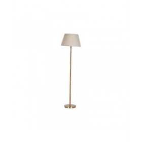 Lampada da Terra Home ESPRIT Beige Dorato Naturale 50 W 220 V 42 x 42 x 154 cm