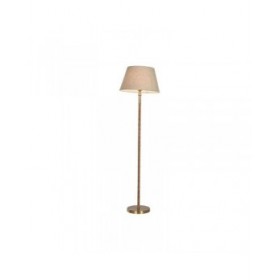 Lampada da Terra Home ESPRIT Beige Dorato Naturale 50 W 220 V 42 x 42 x 154 cm