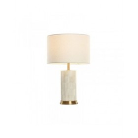 Lampada da tavolo Home ESPRIT Bianco Beige Dorato 50 W 220 V