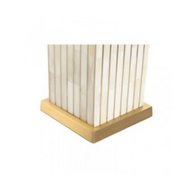 Lampada da tavolo Home ESPRIT Beige Dorato 50 W 220 V
