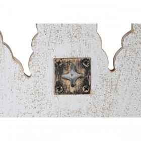 Specchio da parete DKD Home Decor Dorato Piume Indiano Decapaggio 90 x 3 x 90 cm