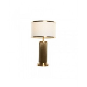 Lampada da tavolo Home ESPRIT Bianco Dorato 50 W 220 V
