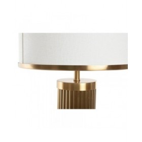 Lampada da tavolo Home ESPRIT Bianco Dorato 50 W 220 V