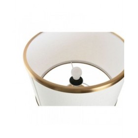 Lampada da tavolo Home ESPRIT Bianco Dorato 50 W 220 V