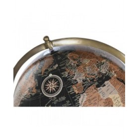 Mappamondo Home ESPRIT Marrone Tripode Vintage 45 x 45 x 123 cm