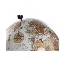 Mappamondo Home ESPRIT Marrone Vintage 45 x 45 x 80 cm