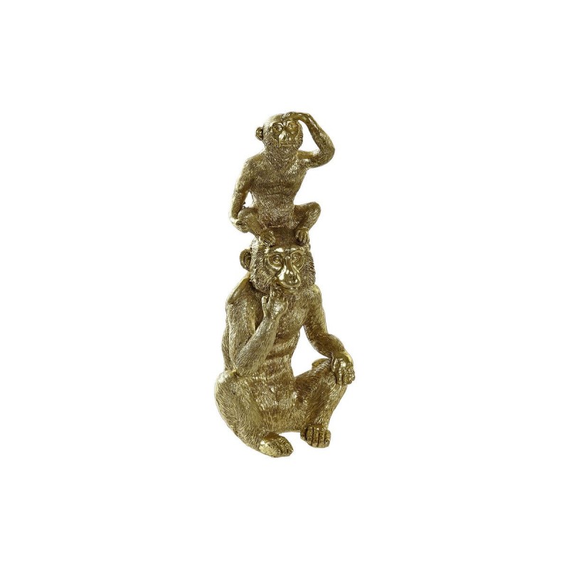 Statua Decorativa DKD Home Decor Dorato 13,5 x 10 x 30 cm