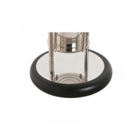 Statua Decorativa Home ESPRIT Nero Argentato Vintage 15 x 15 x 26 cm