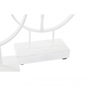 Statua Decorativa DKD Home Decor 23 x 9 x 33 cm Bianco Ballerina Classica (2 Unità)