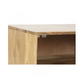 Comodino Home ESPRIT Dorato Naturale 50 x 40 x 50 cm
