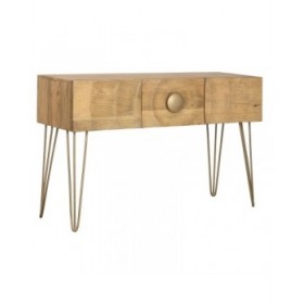Console Home ESPRIT Dorato 120 x 38 x 76 cm