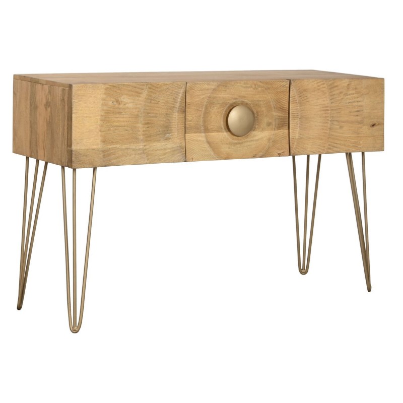 Console Home ESPRIT Dorato 120 x 38 x 76 cm