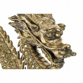 Statua Decorativa DKD Home Decor Dorato Orientale 52 x 14 x 32 cm