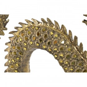 Statua Decorativa DKD Home Decor Dorato Orientale 52 x 14 x 32 cm