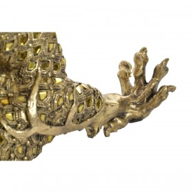 Statua Decorativa DKD Home Decor Dorato Orientale 52 x 14 x 32 cm