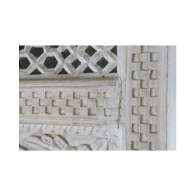 Scaffale Home ESPRIT Bianco Legno di mango Legno MDF 180 x 40 x 200 cm