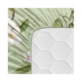 Lenzuolo con angoli aderenti HappyFriday Azahara Multicolore 160 x 200 x 32 cm