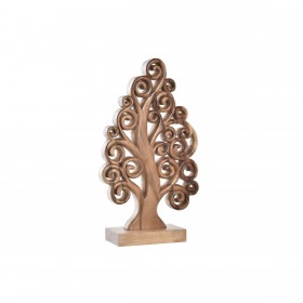 Decorazione DKD Home Decor Albero Alluminio Acacia (22 x 9,5 x 39 cm)