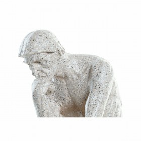 Statua Decorativa DKD Home Decor The Thinker Beige Uomo 12 x 11 x 25 cm
