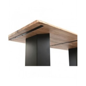 Tavolo da Pranzo Home ESPRIT Metallo Legno di acacia 200 x 100 x 76 cm